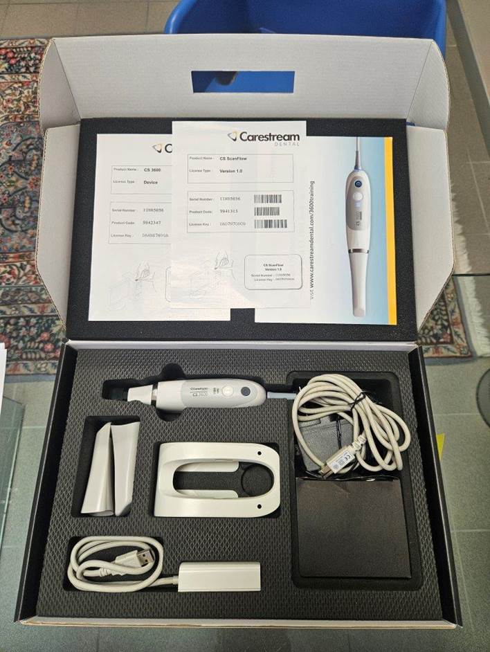 Carestream Dental Scanner intraorale CS 3600 completo di ScanFlow e garanzia dicembre 2025 - foto 1